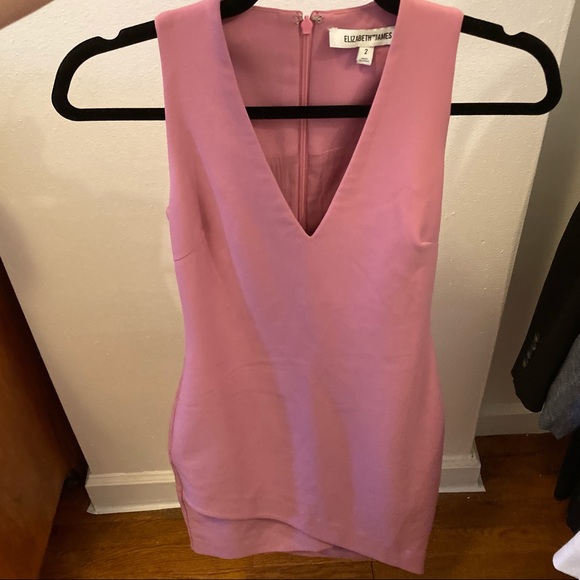 Elizabeth and James Barbie Pink Rosa Asymmetrical Dress - Picture 6 of 7